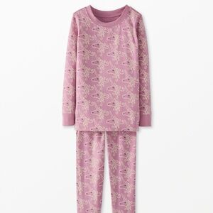 NWT Hanna Anderssonn Kids Long John Pajama Set in HannaSoft (US 8/ 130 cm)
